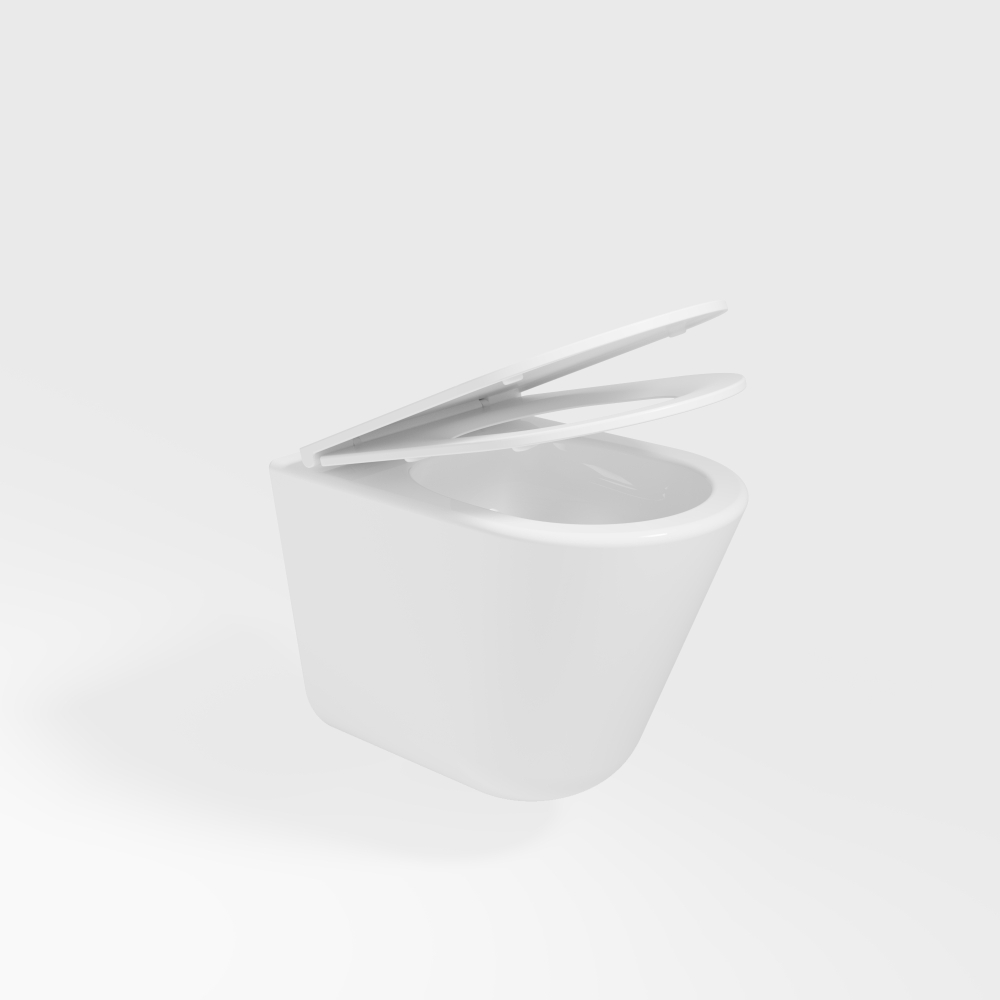 Унитаз подвесной Tornado Vito VT1-23T, ультратонкое soft-close сиденье