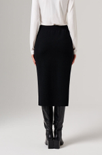 4865 Юбка женская (черный)