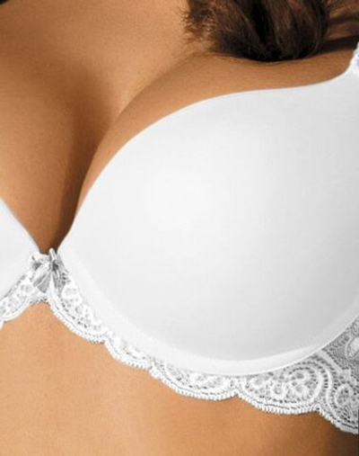 Пуш-ап бюстгальтер Snejanna с гладкими чашками (Размер: 75C) (Цвет: молочный)