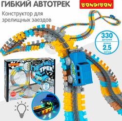 Детская игрушка Гибкий трек "Вертикальный заезд" Bondibon