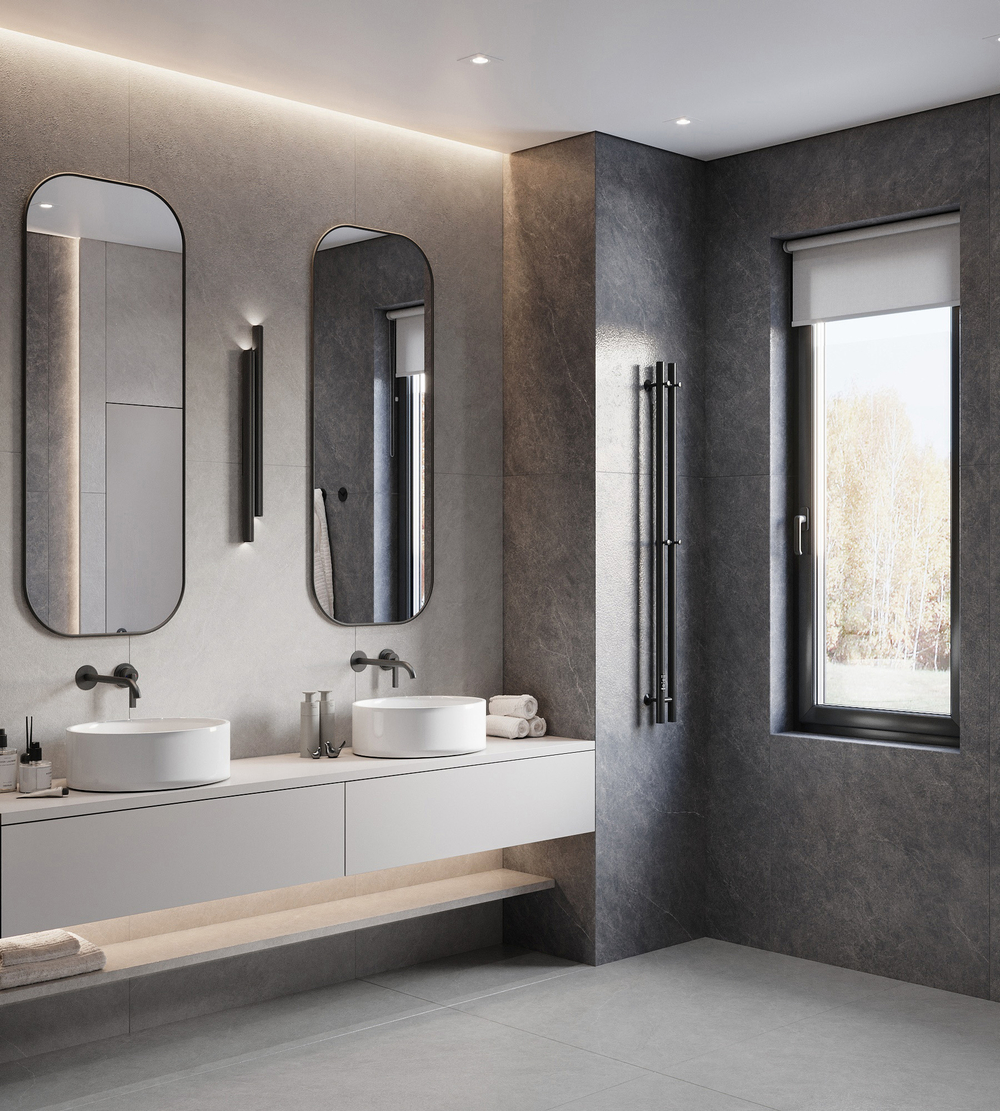 Керамогранит, Creanza, LISTELLO BIANCO, 1600x800 мм, матовая с микрогранулами