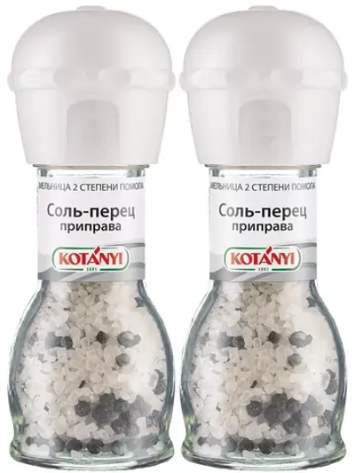 Соль-Перец мельница 65 г * 2 шт