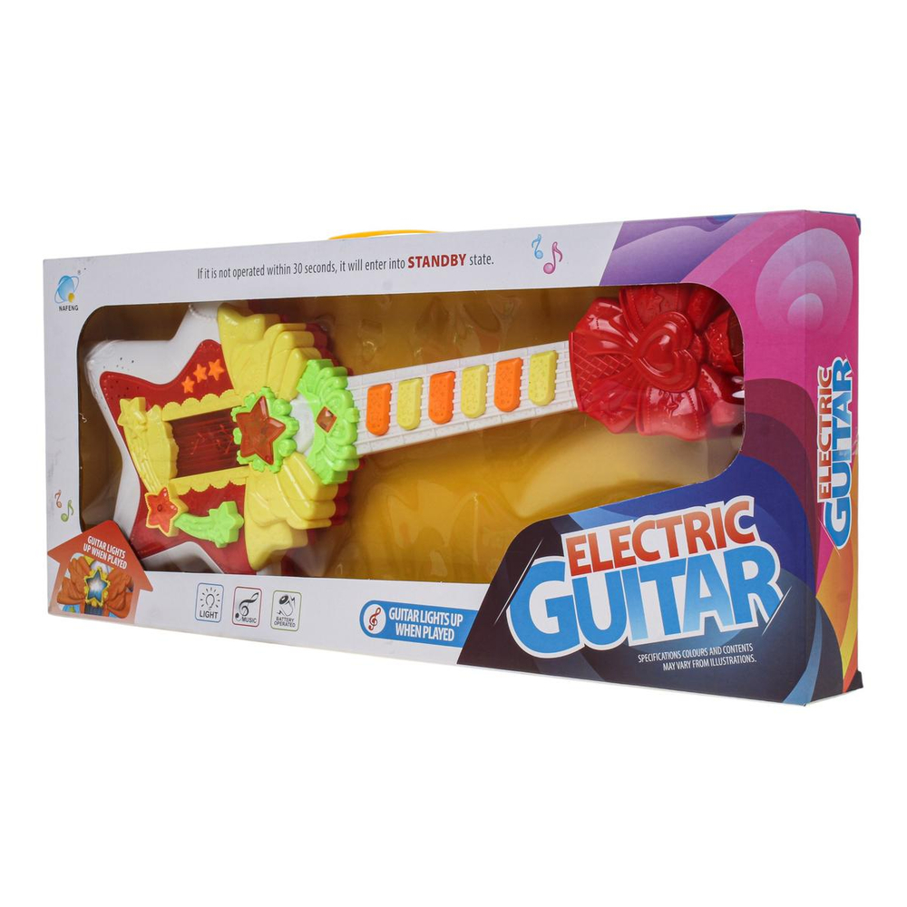 Гитара, на бат. коробка 668D