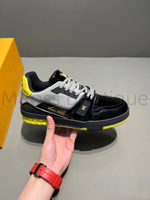 Лаковые кроссовки Louis Vuitton LV Trainer