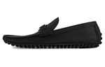 LOUIS VUITTON Hockenheim Gommino Loafers Men"s Black