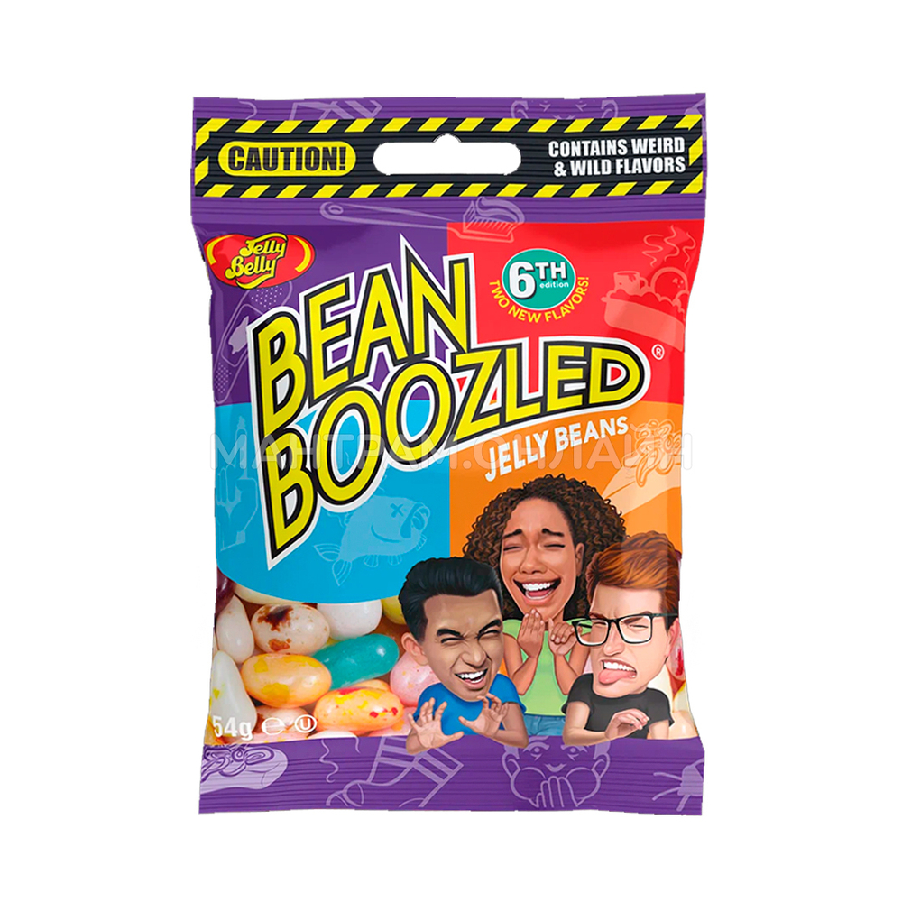 Драже Jelly Belly Bean Boozled вкус микс 54 г