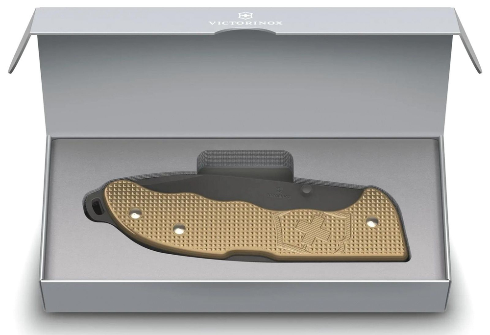 Нож перочинный Victorinox Evoke BS Alox Black (0.9415.DS23) 136мм 4функц. черный подар.коробка