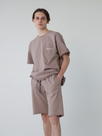 Шорты трикотажные бежевый Город Горький