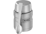 Термос для еды THERMOS KING SK-3000 MMS 0,47L, складная ложка из нержавеющей стали, стальной