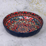 Салатник керамический «Марракеш» синий 26*7,5см