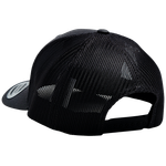 Бейсболка Narval Dichka! Roar Black&Red с сеткой 6P -