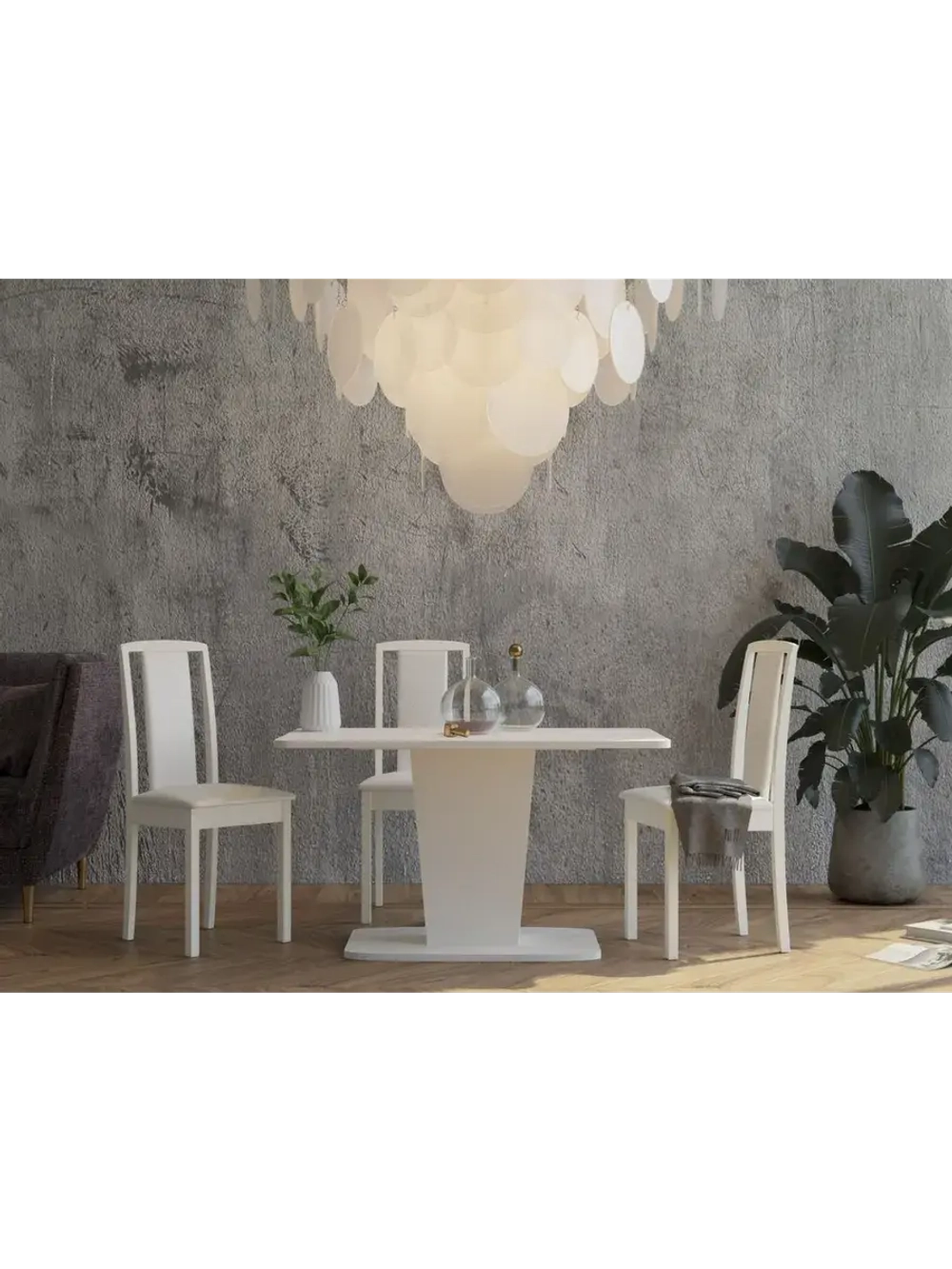 Стол кухонный обеденный раздвижной 120х75х75 см