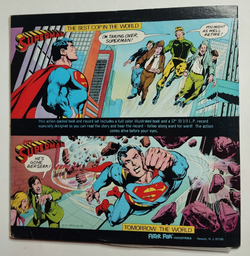 Винтажная виниловая пластинка LP Superman The Best Cop In The World, Tomorrow The World (Japan 1976) (Obi)