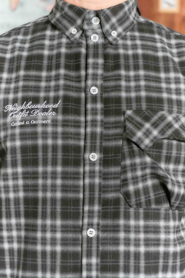 Рубашка Human Flannel Black - фото 16