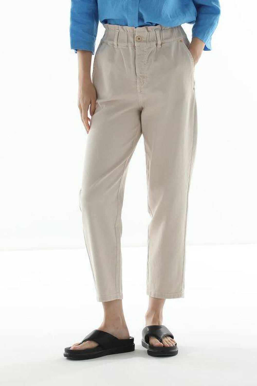 Джинсы mom-fit MARC AUREL 1761 бежево-розовый