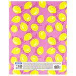 Дневник 5-11 класс 48 л., твердый, BRAUBERG, выборочный лак, с подсказом, "Лимоны", 106637