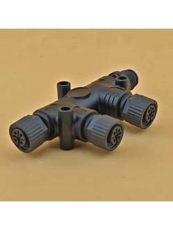 NMEA 2000 M12 5pin коннектор 4 порта