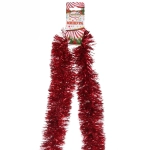 Мишура 2 м 6 см «Изумрудный блеск», Красный