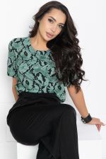 Блуза Алита (зеленая) Б12378-25 LT Collection