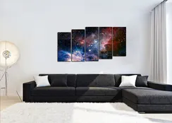 Модульная картина "Туманность звезд"