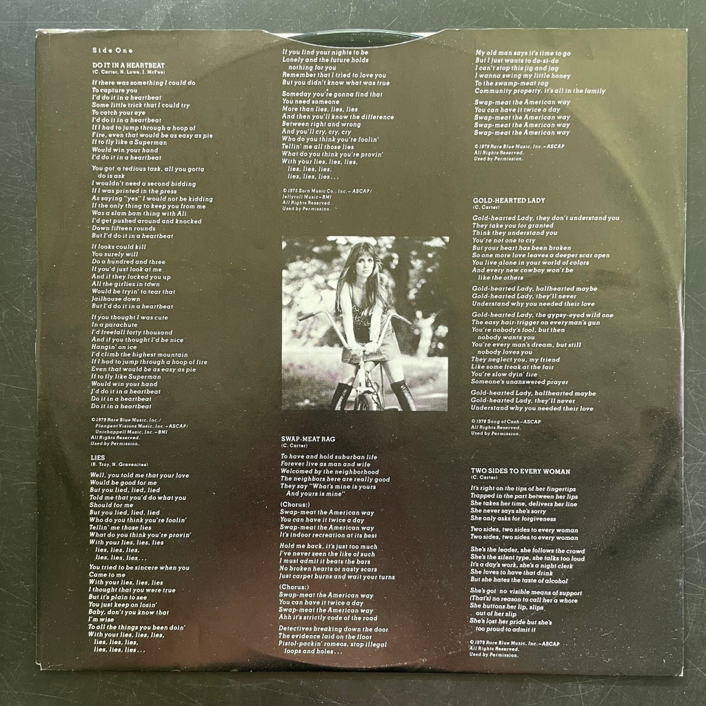Carlene Carter ‎– Two Sides To Every Woman (США 1979г.)