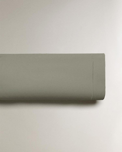 ZARA HOME (300 НИТЕЙ) НАВОЛОЧКА ИЗ ХЛОПКА, СИНИЙ