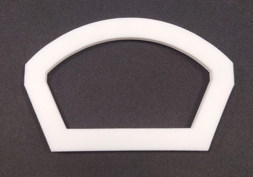 Прокладка между бачком и унитазом (ФИГУРНАЯ) БЕЛАЯ (50/5шт)