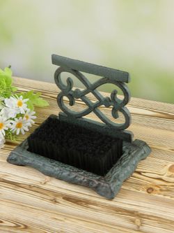 Iron Garden Подставка-скребок с щеткой для обуви