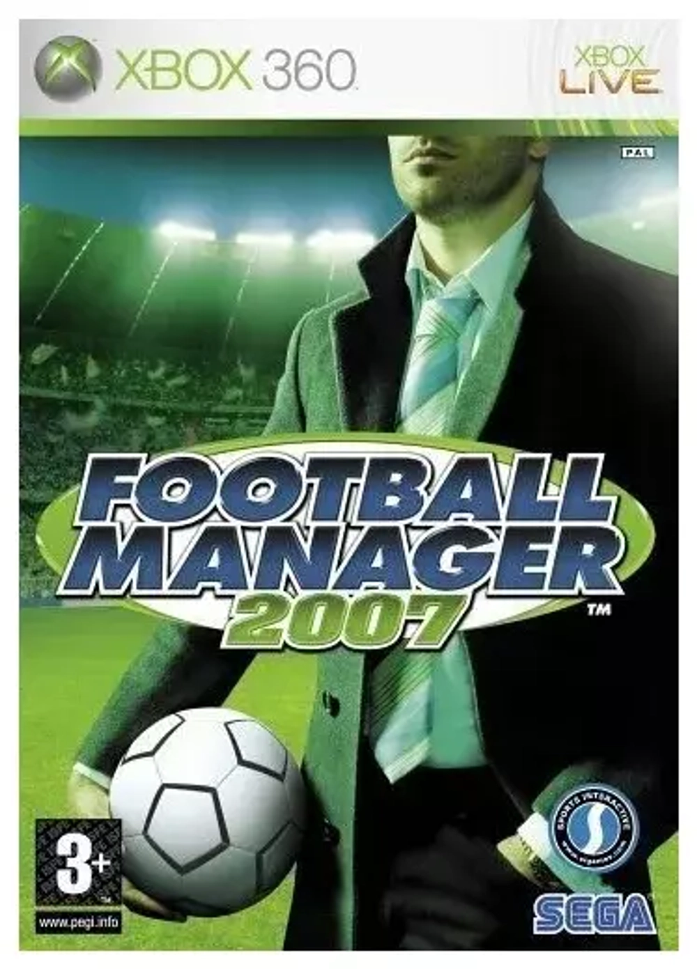 FOOTBALL MANAGER 2007 Xbox 360 Б\У