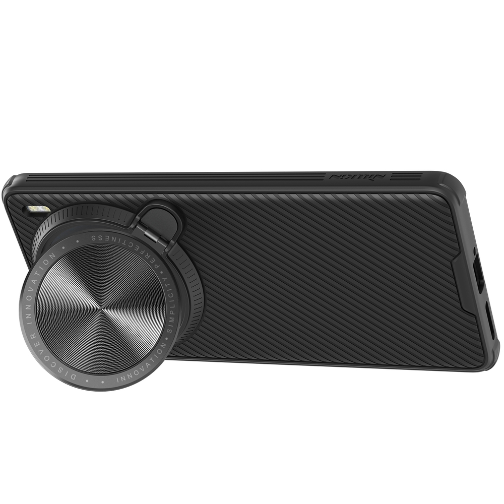 Чехол усиленный с откидной защитной крышкой для камеры на Vivo X100 Pro от Nillkin, серия CamShield Prop Case