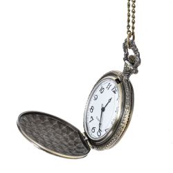 GAEM Часы карманные декоративные на цепочке, L5 W7 H1,5 см, (1xLR626 не прилаг.)