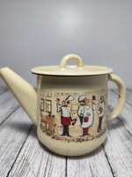 Чайник 1л с рис Сомелье крем 1с202с