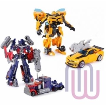 НАБОР ИЗ ДВУХ ТРАНСФОРМЕРОВ ОПТИМУС ПРАЙМ И БАМБЛБИ 18 СМ