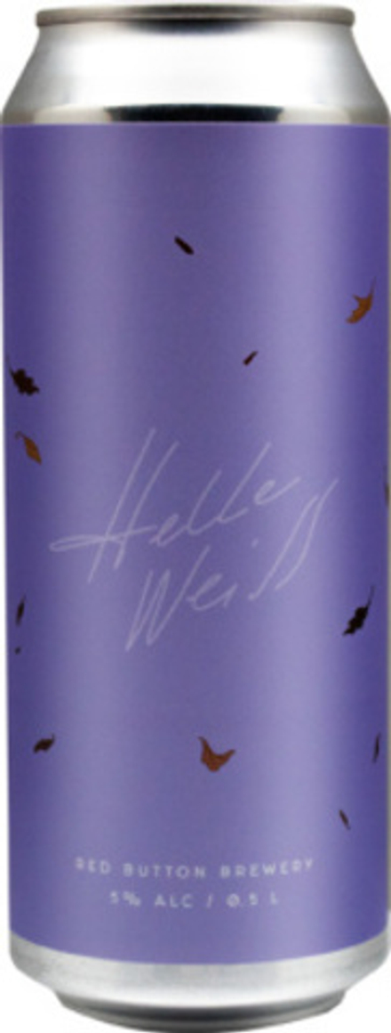 Пиво Рэд Баттон Хелле Вайс Отом Батч / Red Button Helle Weiss Autumn Batch 0.5 - банка