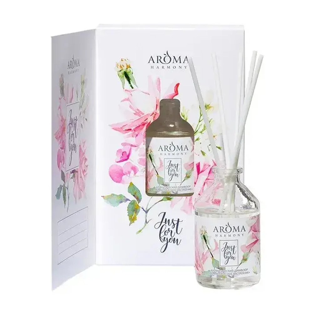 Диффузор-открытка Романтическое настроение 50мл