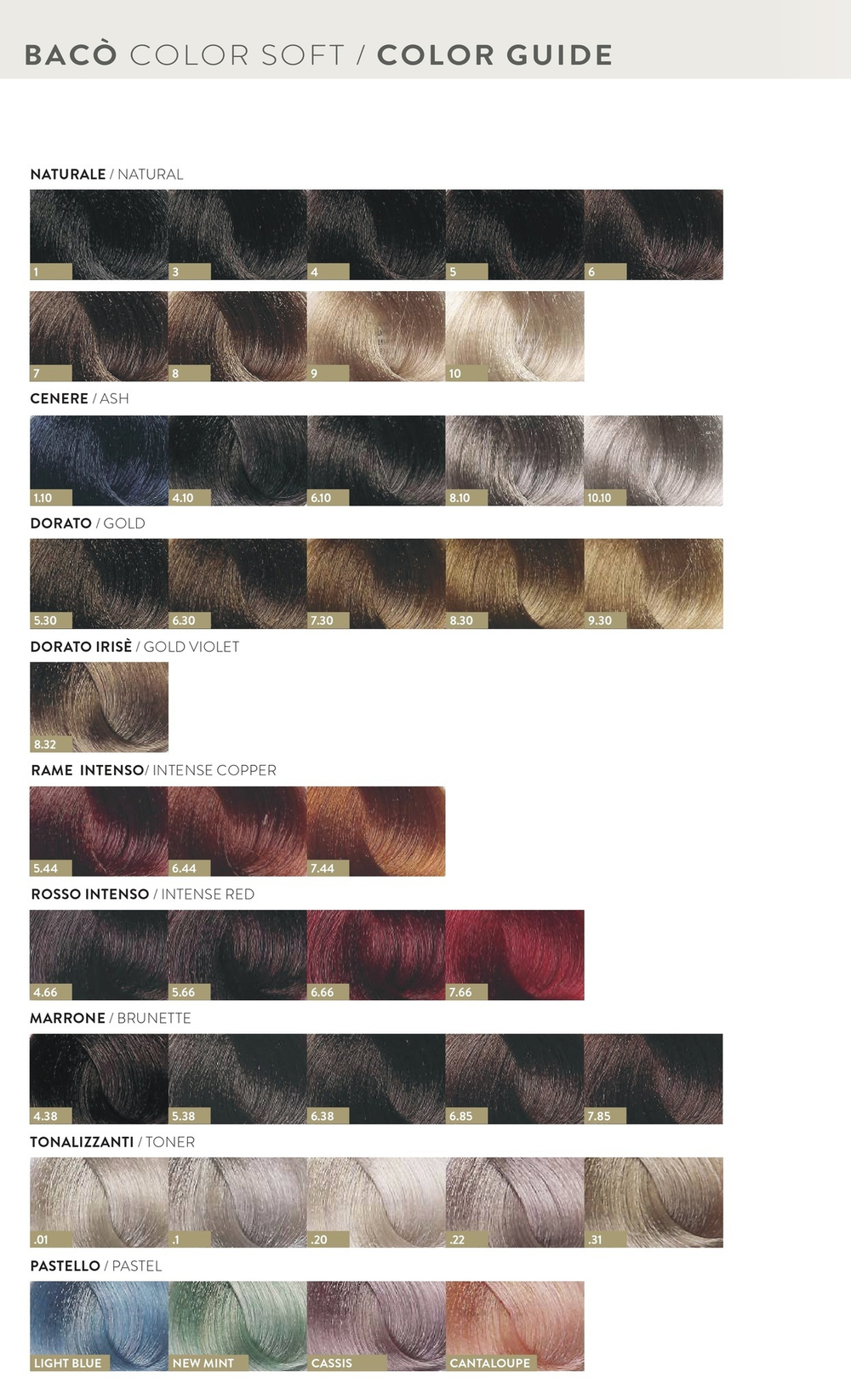 7 крем-краска KAARAL Baco Color Soft блондин - 100 мл.