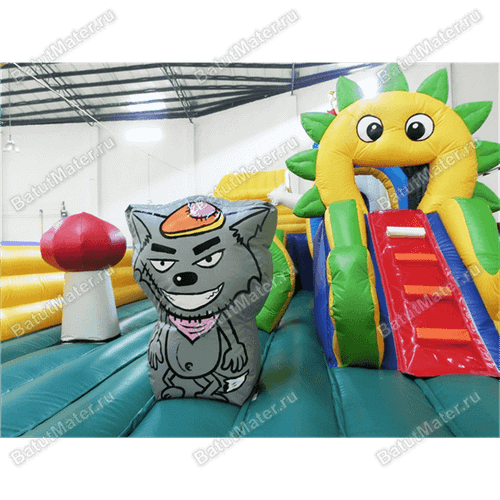 Коммерческий надувной батут "Овечки"