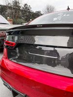Карбоновая крышка багажника со спойлером для AUDI A3 & A3 S LINE & S3 & RS3 2014-2020 Sedan Ауди седан