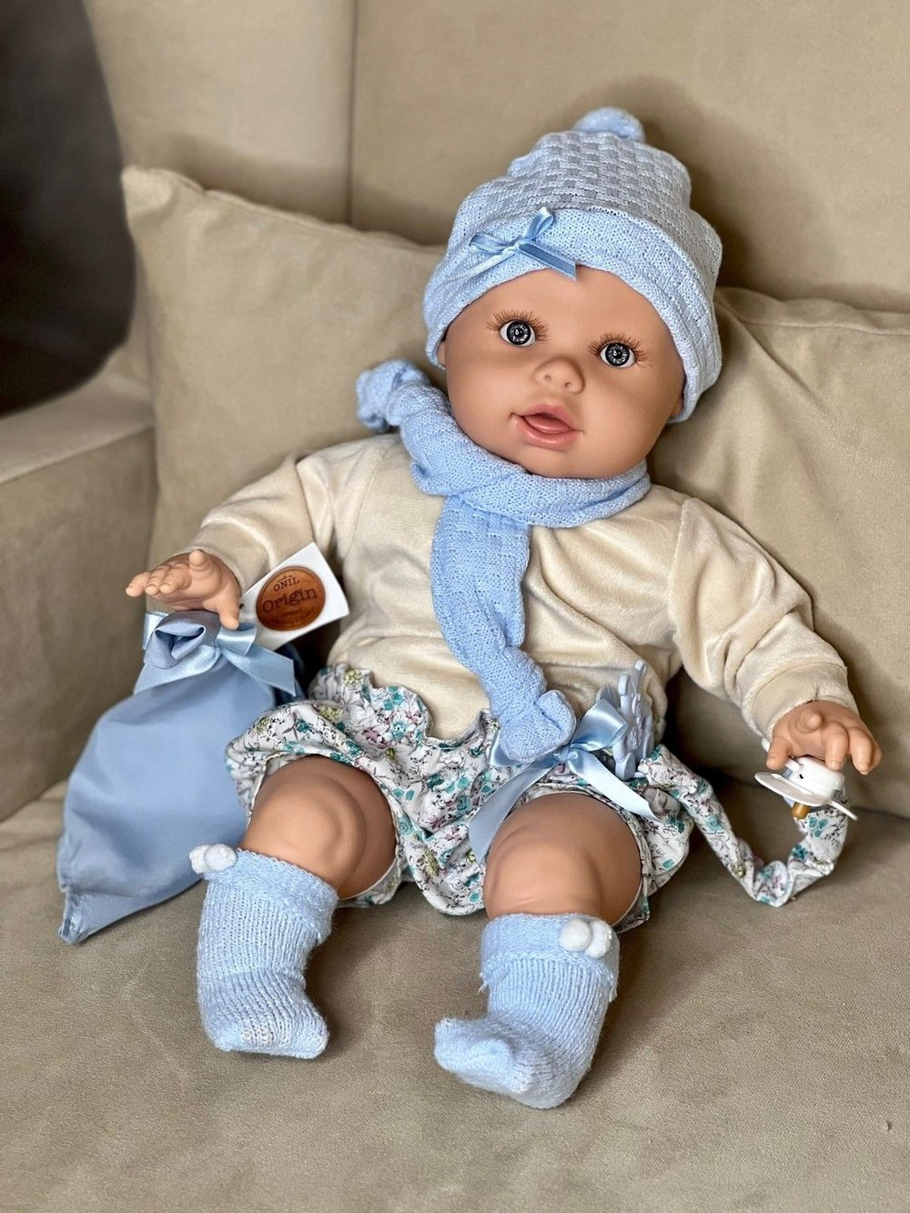 Кукла BERJUAN мягконабивная 50см Baby Lloron (6019)