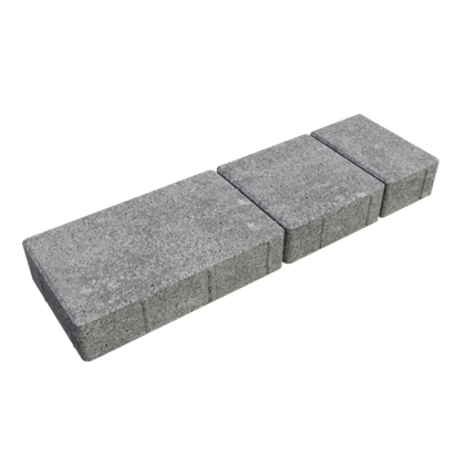 Тротуарная плитка ВАН, форма Городской микс, h=80мм