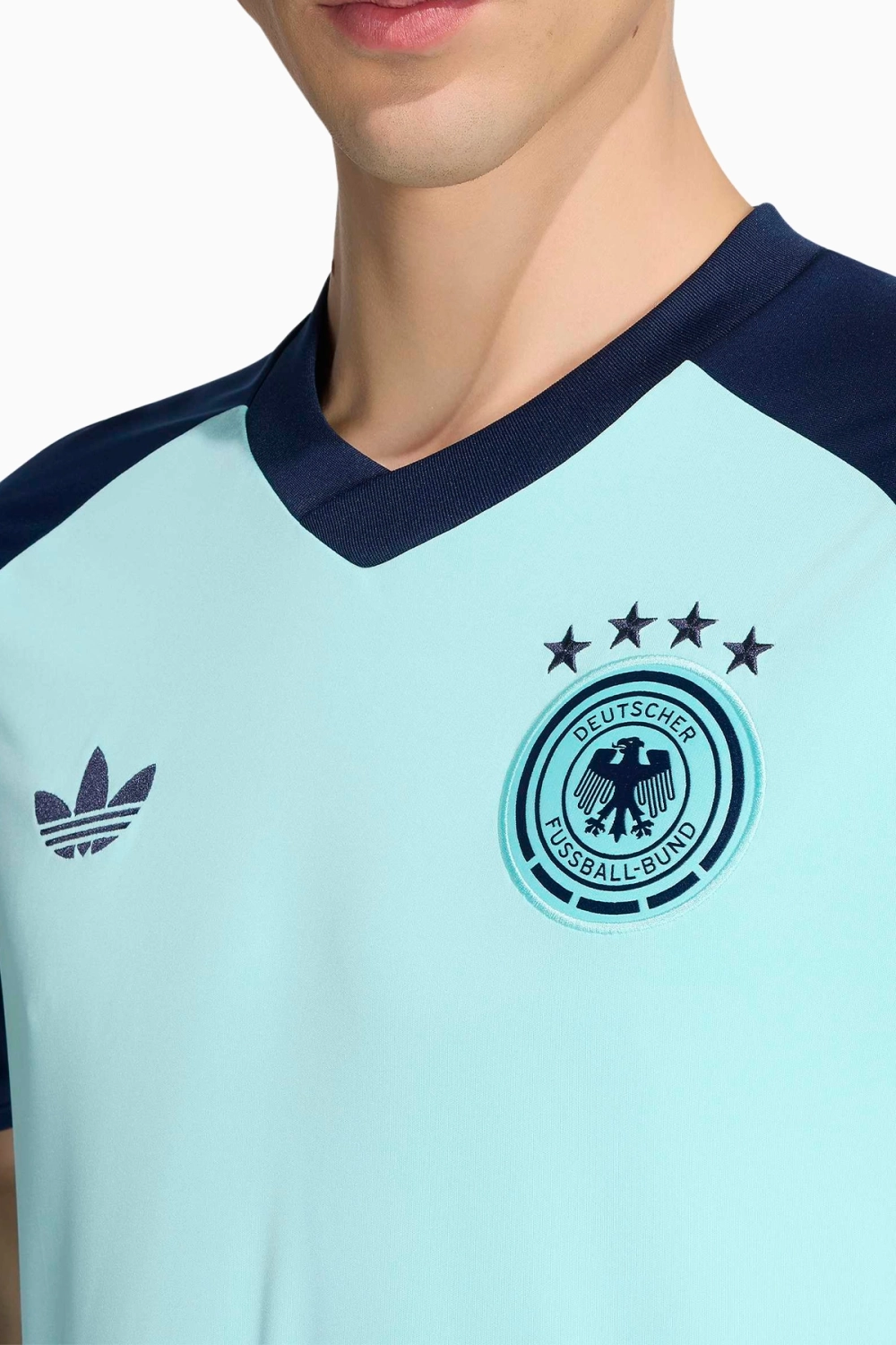 Футболка adidas Originals Germany 2026 Pre-Match - бирюзовый