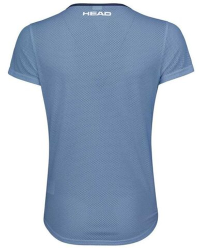 Футболка для девочки теннисная Head Sammy T-Shirt G - dark blue/infinity blue