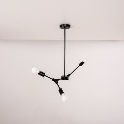 Люстра На Штанге Late D55 Black By Imperiumloft