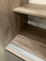 Шкаф-купе Ольга-19 дуб крафт серый/дуб крафт белый