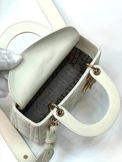 Сумка Dior Lady Dior, белый