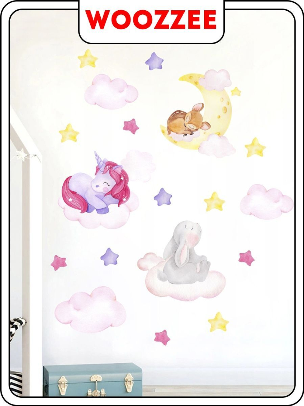 Наклейка декоративная "Облака"