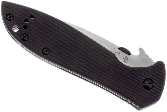 Складной нож KERSHAW CQC-4KXL 6055D2 c клинком из стали D2, рукоять G10 / Stainless Steel