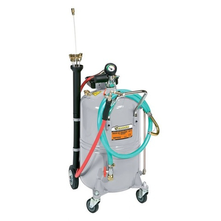 Установка для откачки отработанного масла, 65 л., 6 заборных щупов (пневмопривод), ECODORA (Италия)