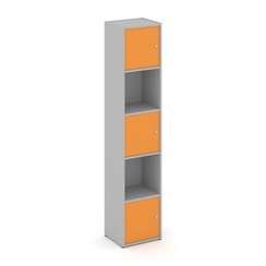 Locker plus Комплект №7 LK.K-007 Серый/Оранжевый 408*350*1983