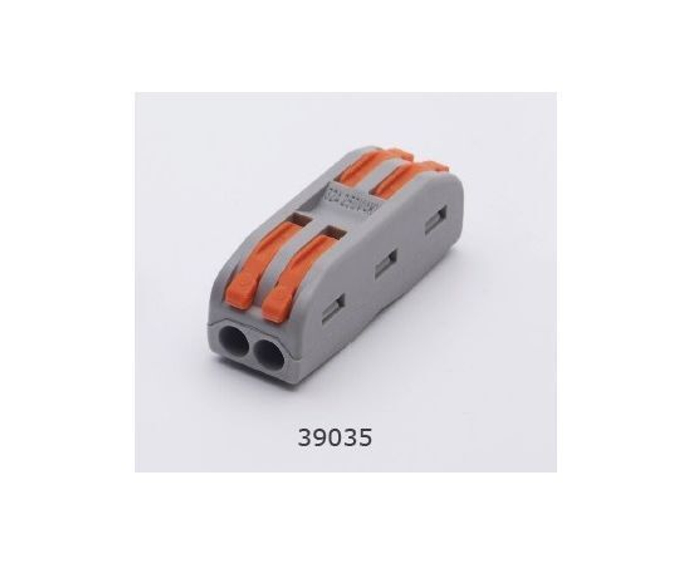 Клеммы для проводов / Клемма соединительная для проводов универсальная разветвительная Stekker LD222-422 39035 / Упаковка 40 штук
